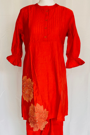 RUST RED COORD SET