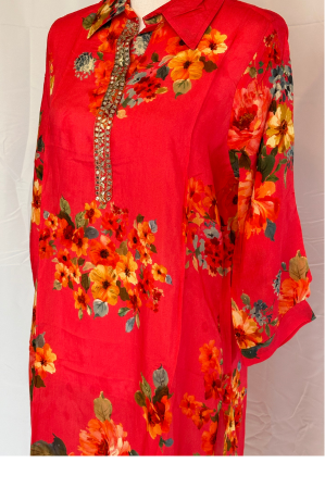 MUSLIN DIGITAL PRINTED COORD SET
